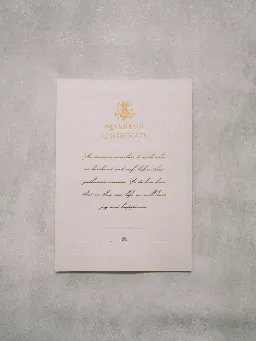 結婚証明書 2