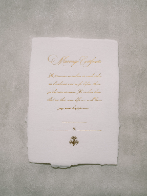 結婚証明書